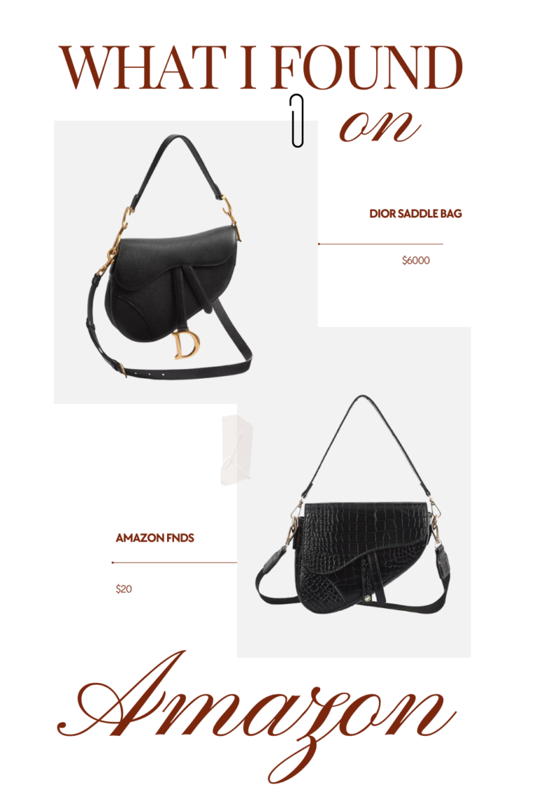 Amazon Saddle Dupe
